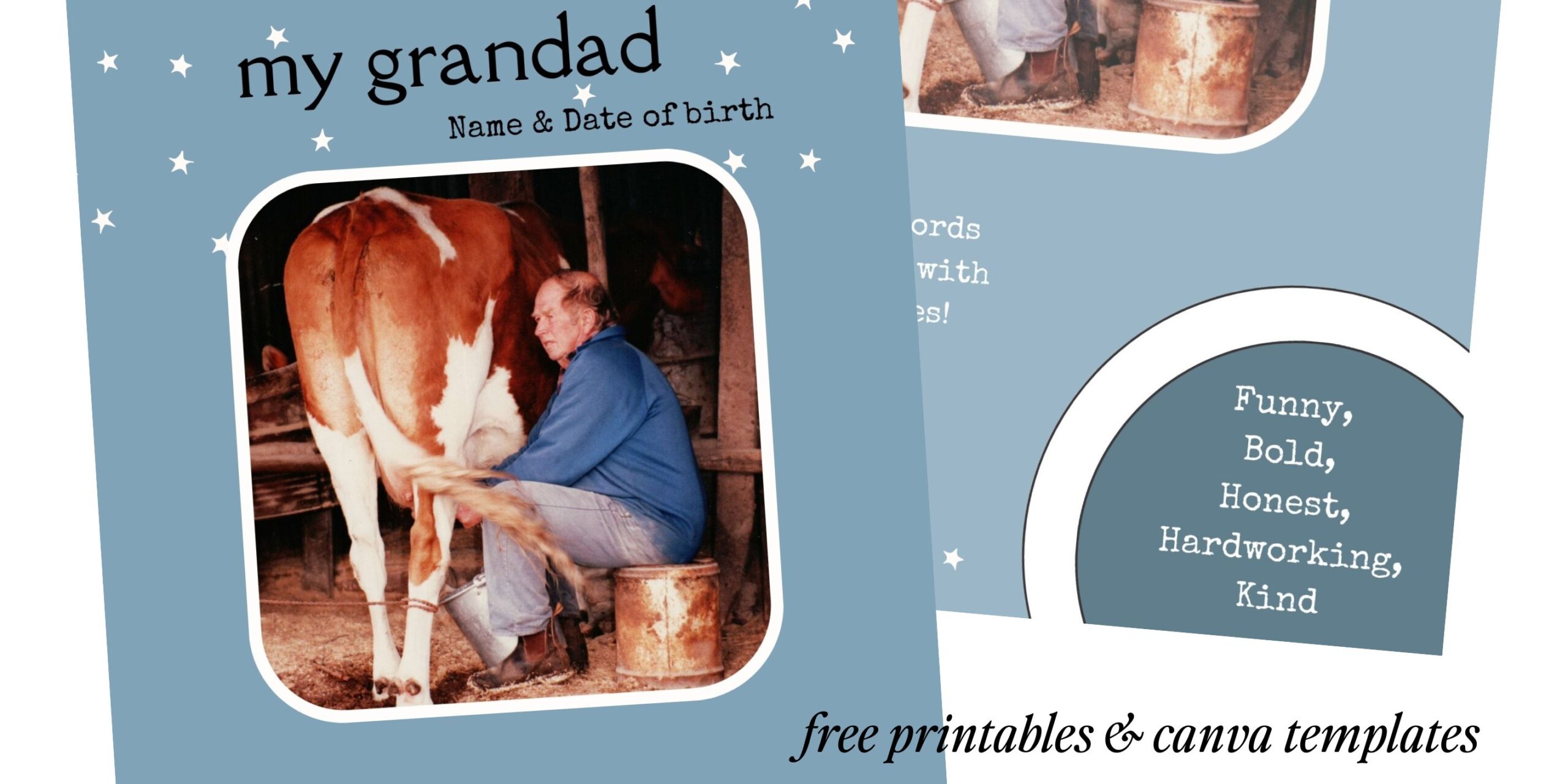 Free printable to honour your grandparents